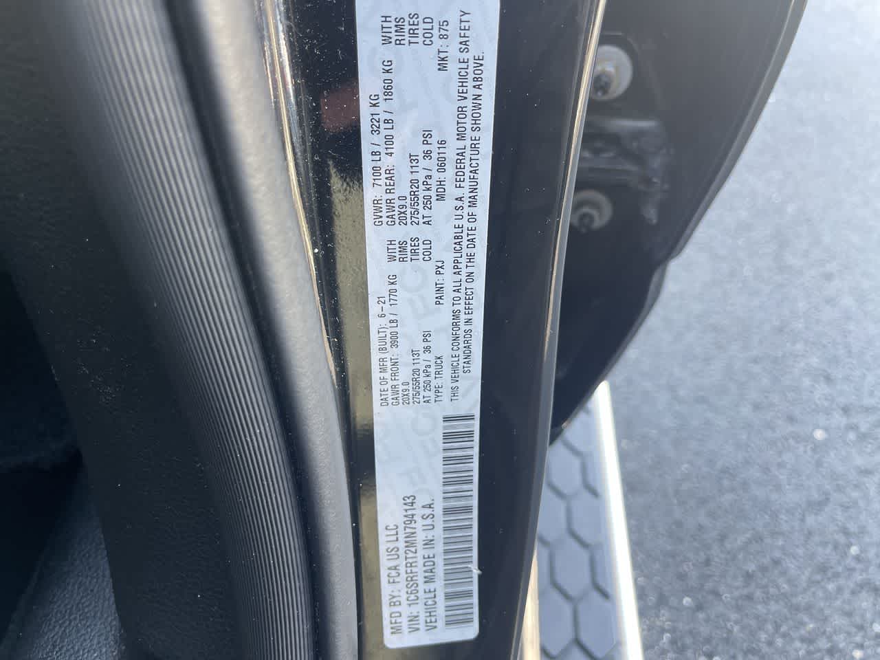 2021 RAM 1500 Laramie
