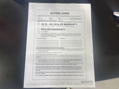 2014 Ford Explorer XLT