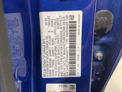 2024 Honda Civic Sport