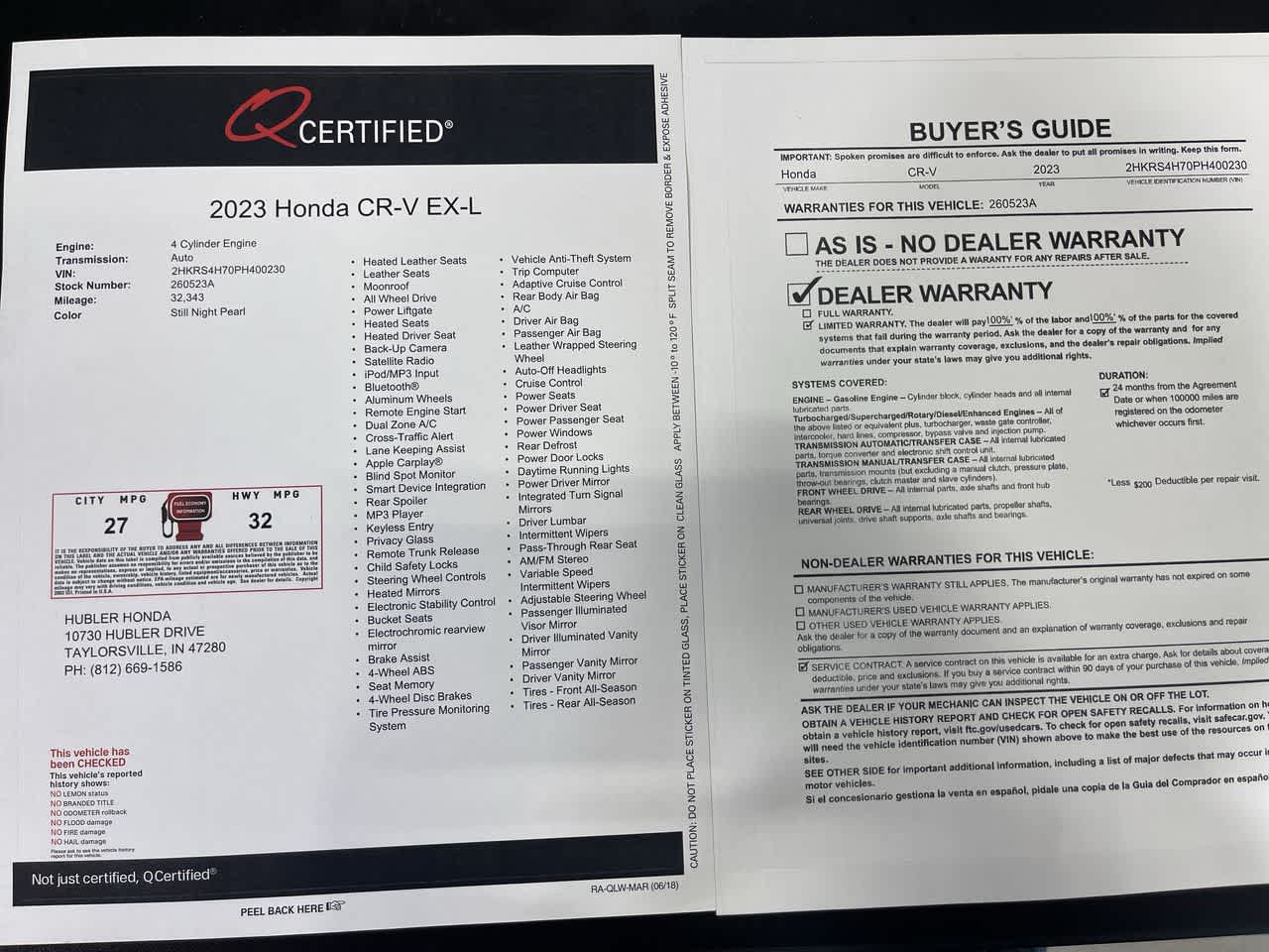 2023 Honda CR-V EX-L