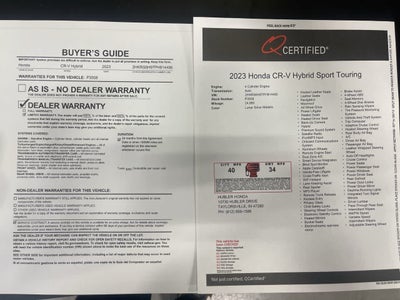 2023 Honda CR-V Hybrid Sport Touring
