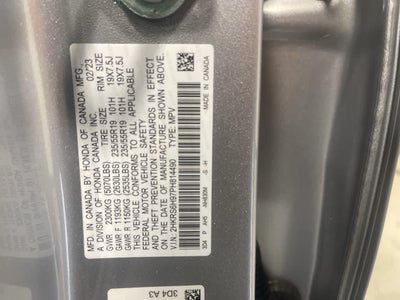 2023 Honda CR-V Hybrid Sport Touring