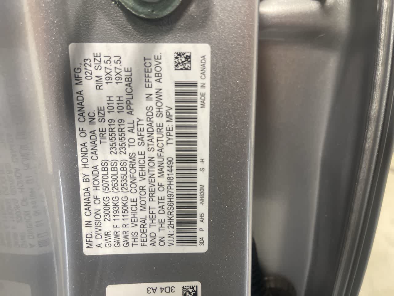 2023 Honda CR-V Hybrid Sport Touring