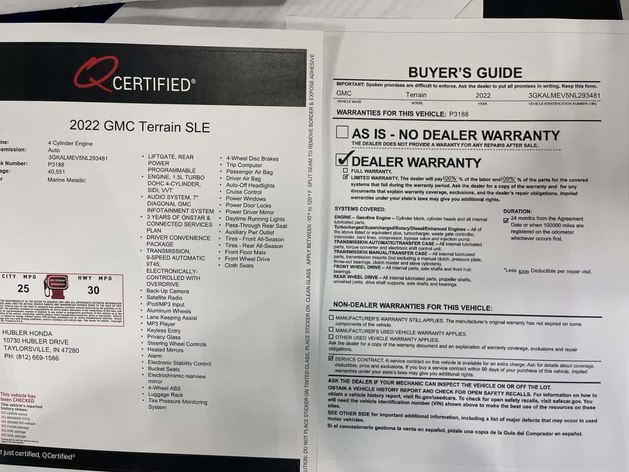 2022 GMC Terrain SLE