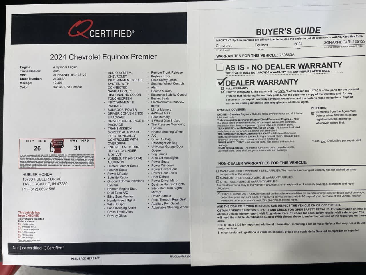 2024 Chevrolet Equinox Premier
