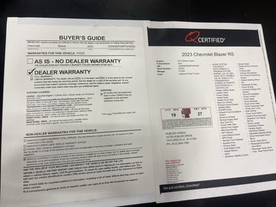 2023 Chevrolet Blazer RS