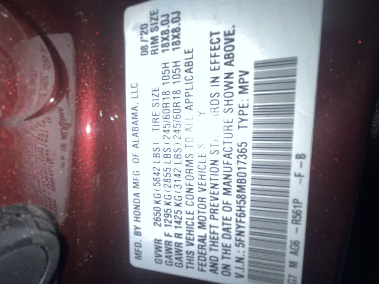 2021 Honda Pilot EX-L