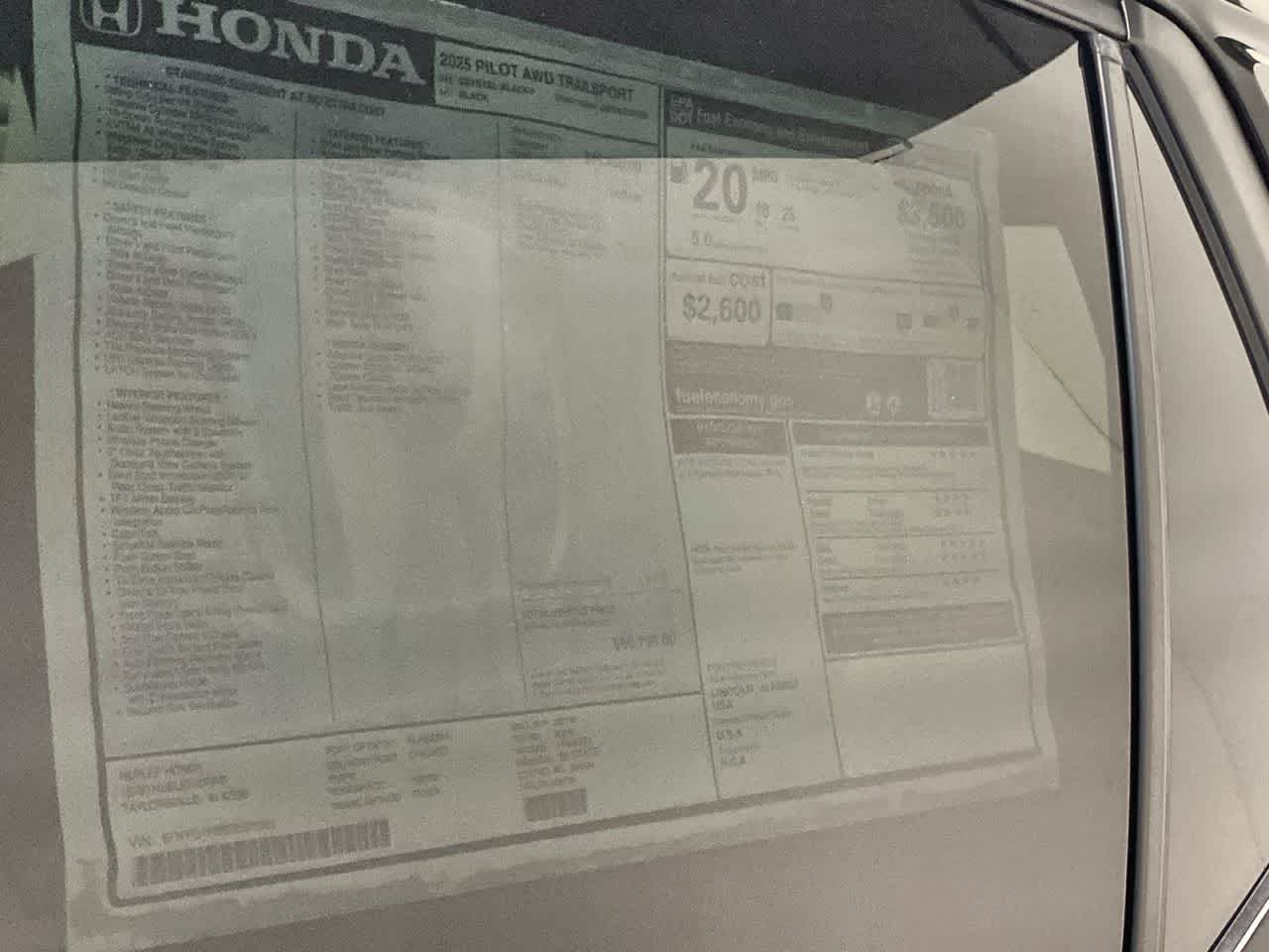 2025 Honda Pilot TrailSport