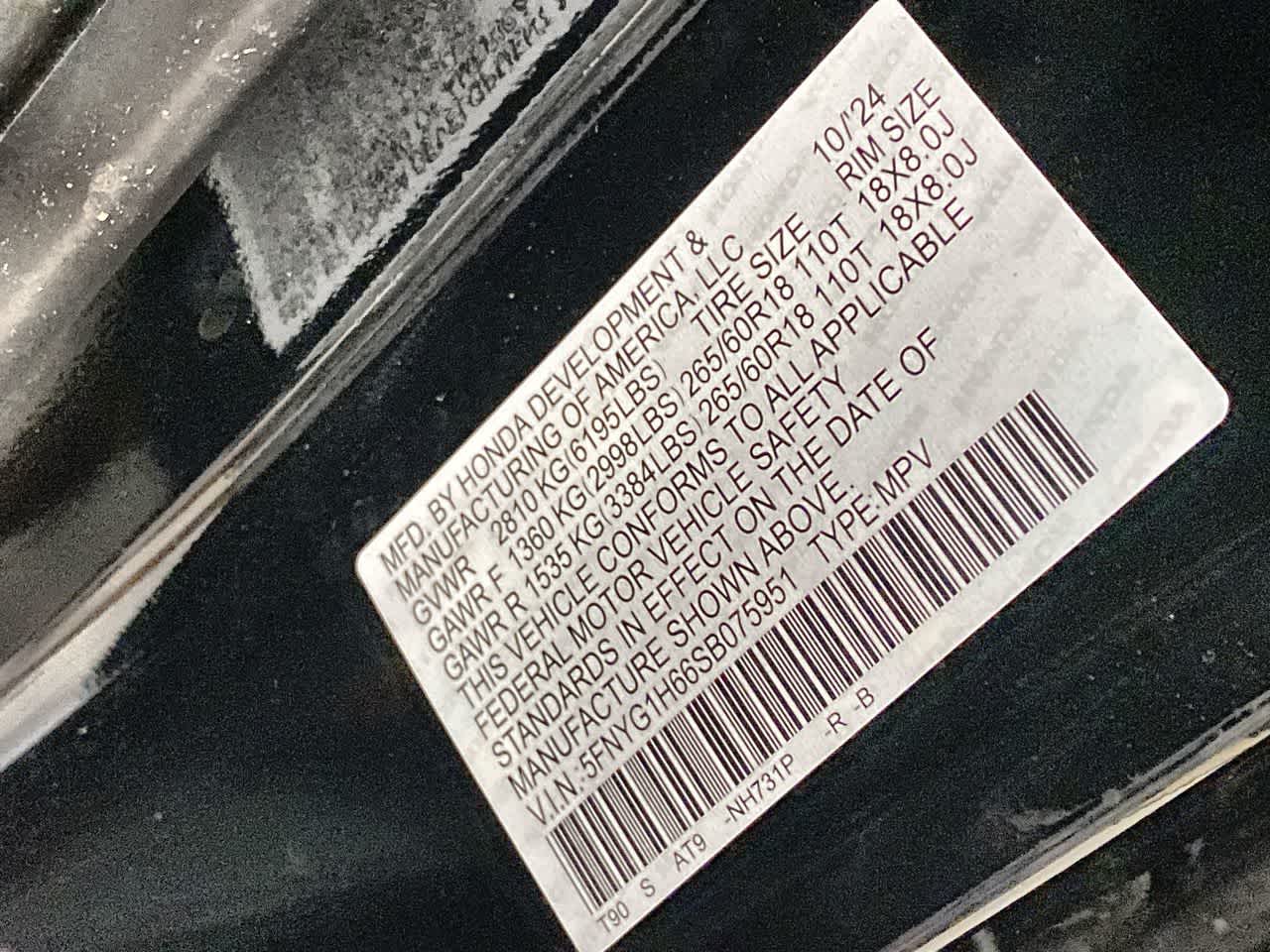 2025 Honda Pilot TrailSport
