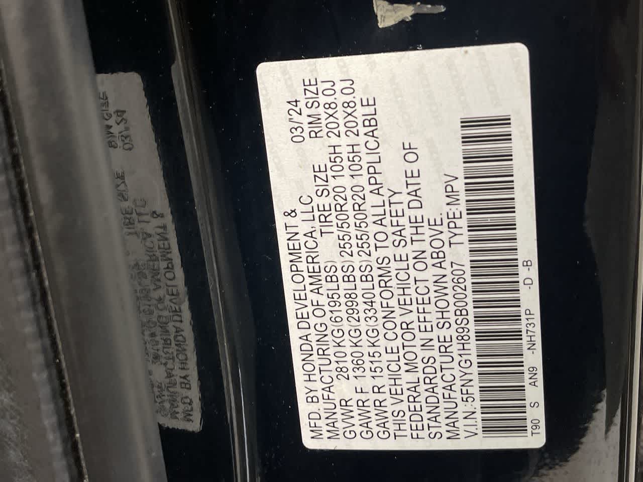 2025 Honda Pilot Elite