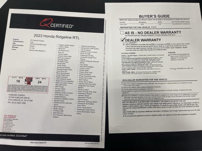 2023 Honda Ridgeline RTL