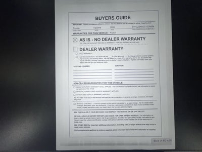 2020 Toyota Tacoma TRD Sport