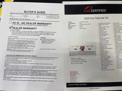 2020 Kia Telluride SX