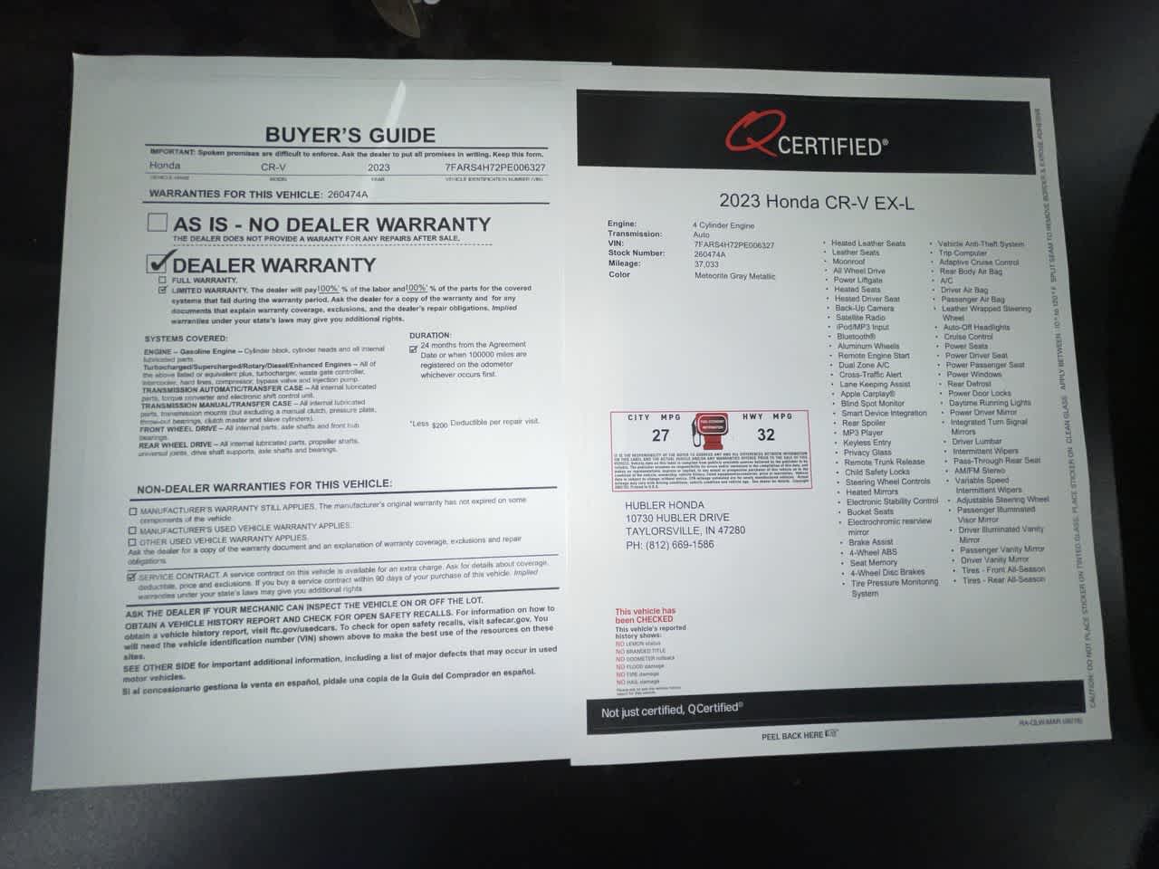 2023 Honda CR-V EX-L