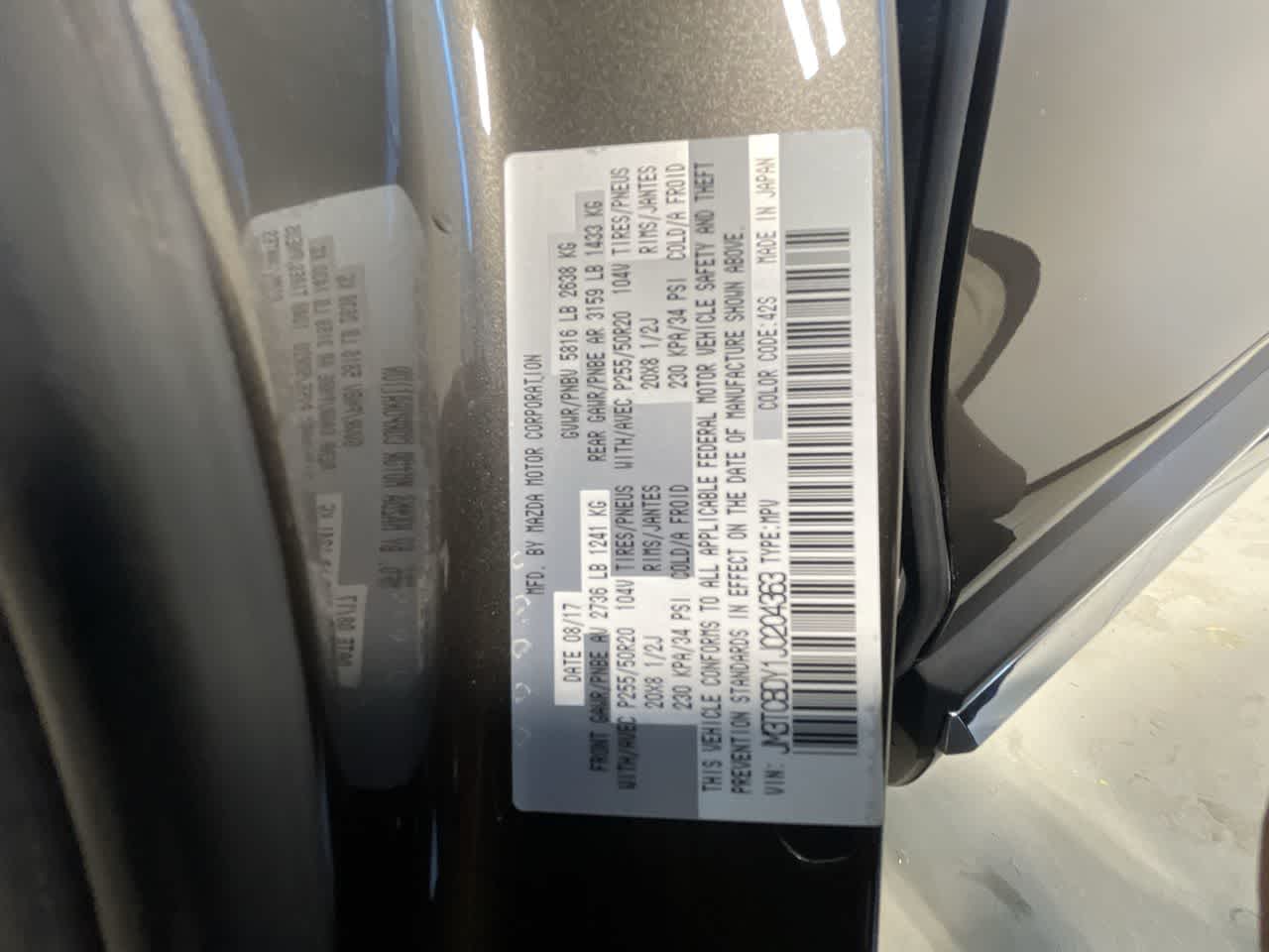 2018 Mazda Mazda CX-9 Grand Touring