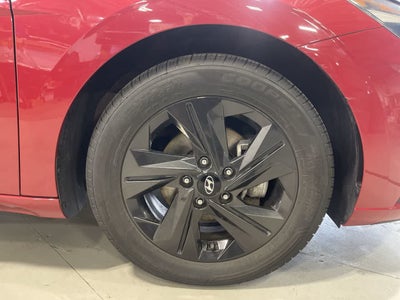 2021 Hyundai Elantra Hybrid Blue