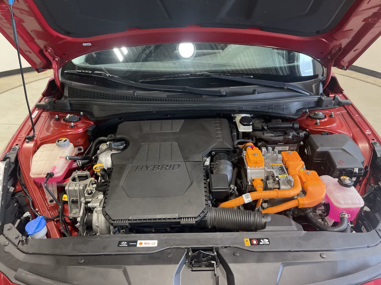 2021 Hyundai Elantra Hybrid Blue