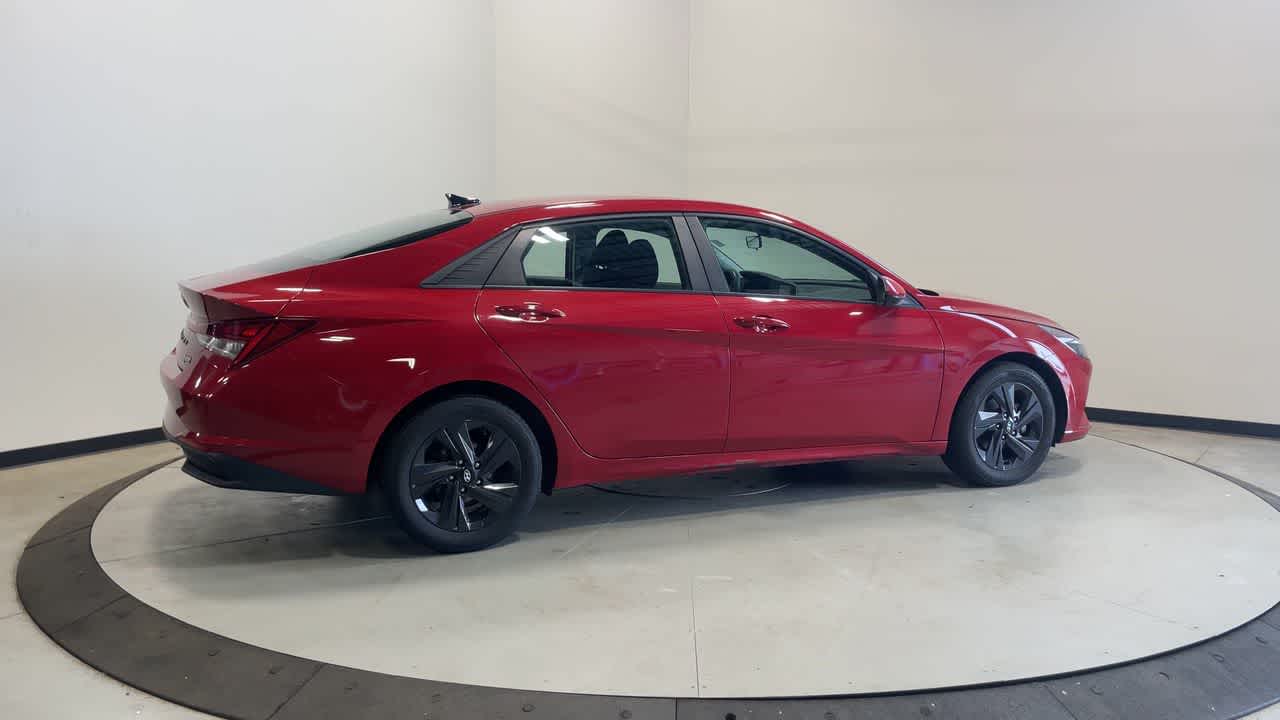 2021 Hyundai Elantra Hybrid Blue