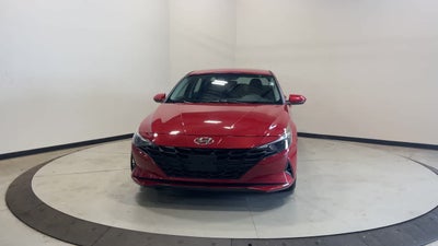 2021 Hyundai Elantra Hybrid Blue
