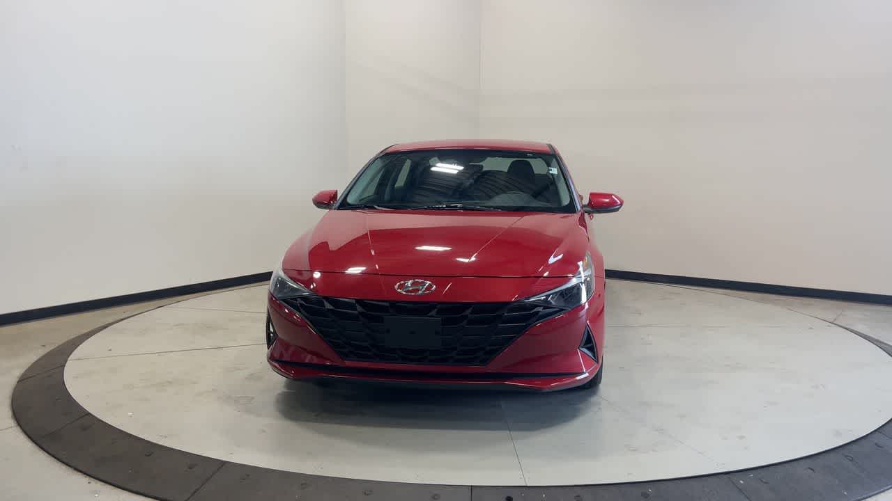 2021 Hyundai Elantra Hybrid Blue