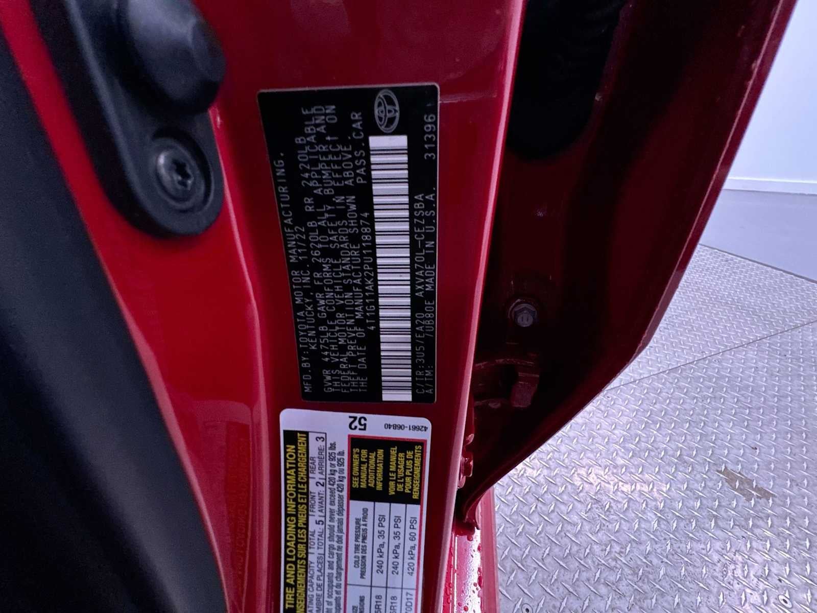 2023 Toyota Camry SE