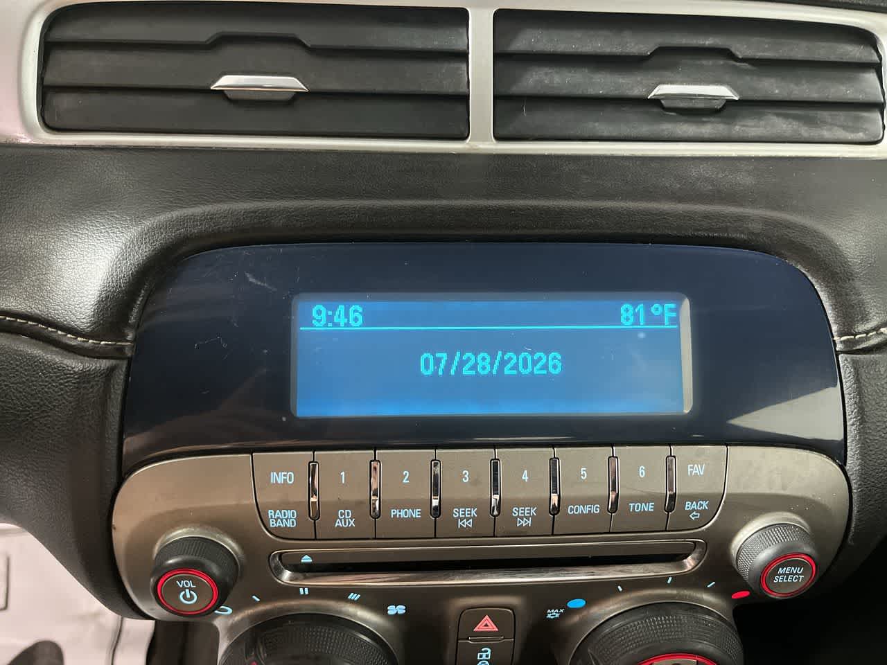 2012 Chevrolet Camaro 1LT