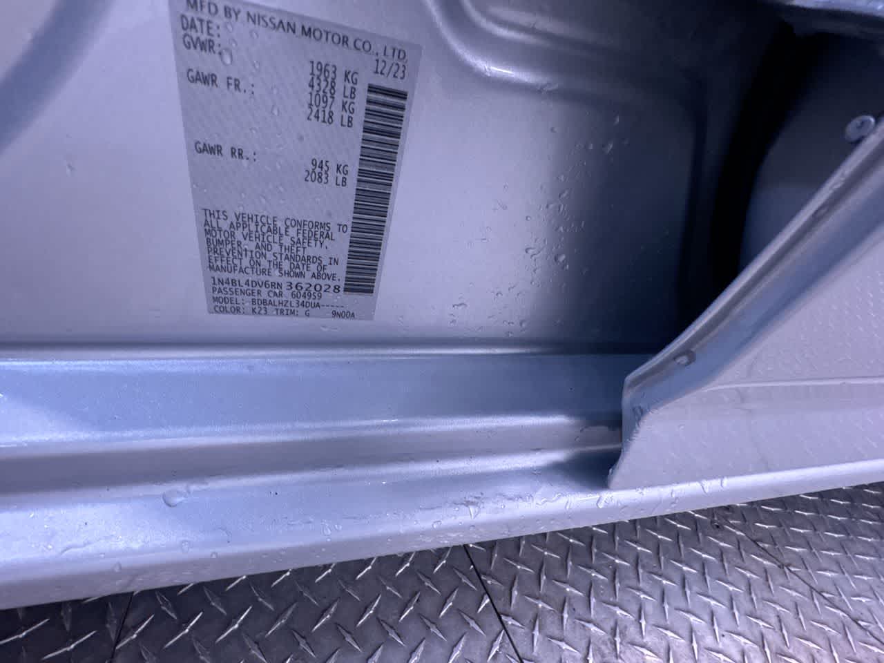 2024 Nissan Altima 2.5 SV