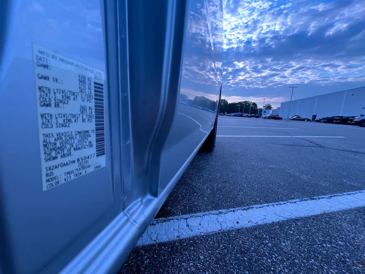 2017 Nissan NV Passenger SV