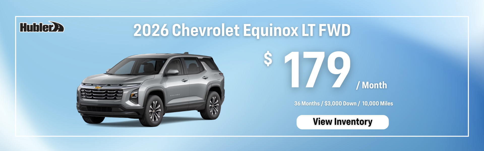2026 Equinox LT Lease Offer $179/mo