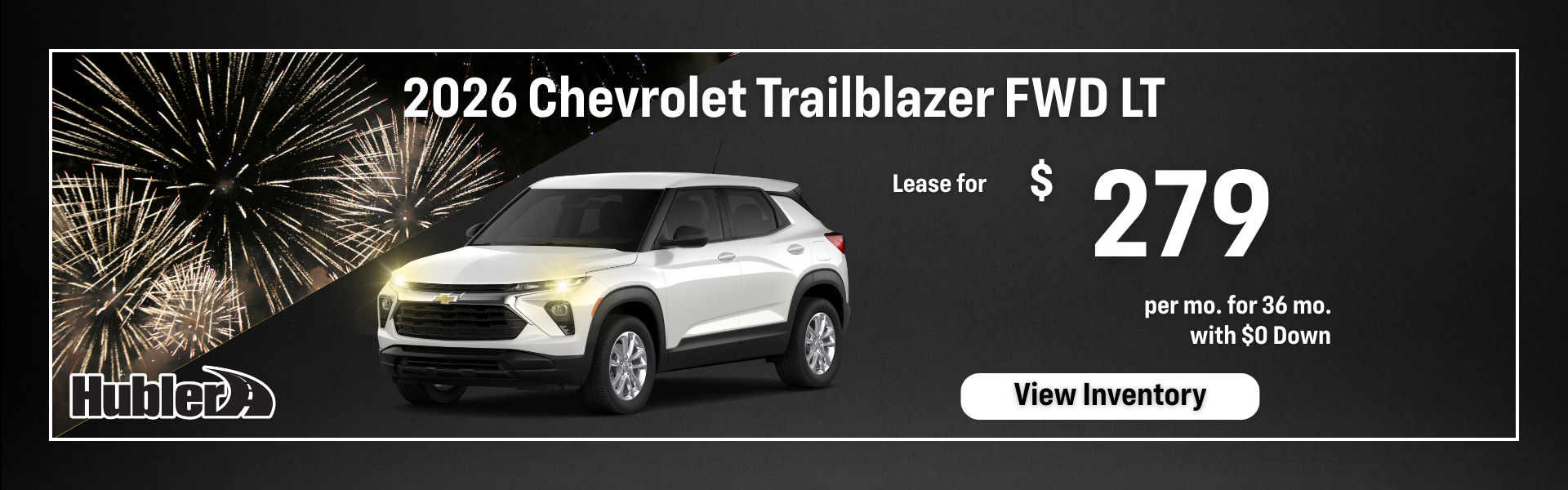 2026 Trailblazer FWD LT – Lease $279 per month