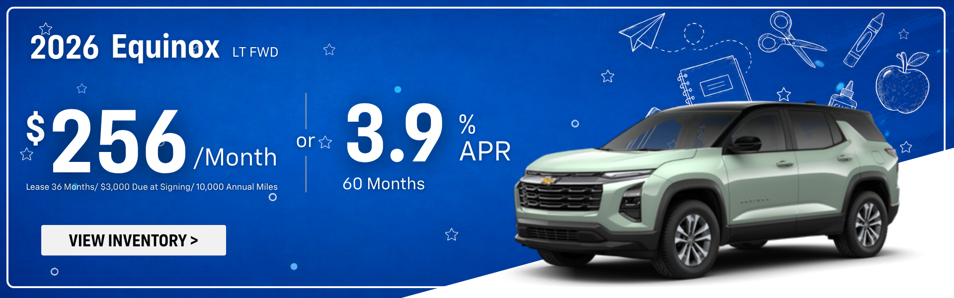 Equinox Incentives